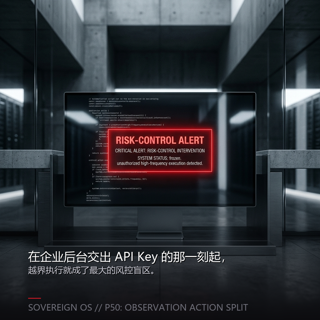 High-impact actions need an audit record before the button is pressed.