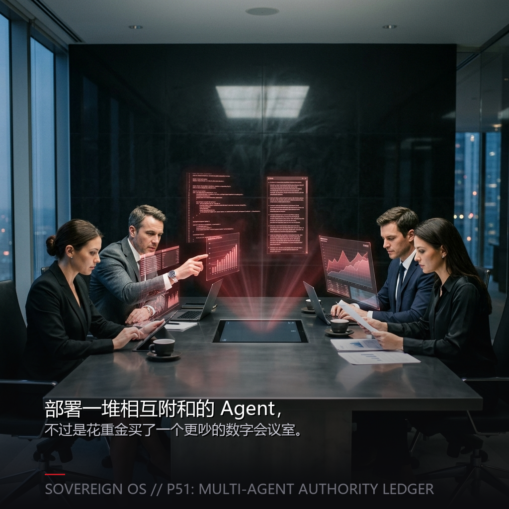 Multi-Agent Authority Ledger v1 public evidence visual.
