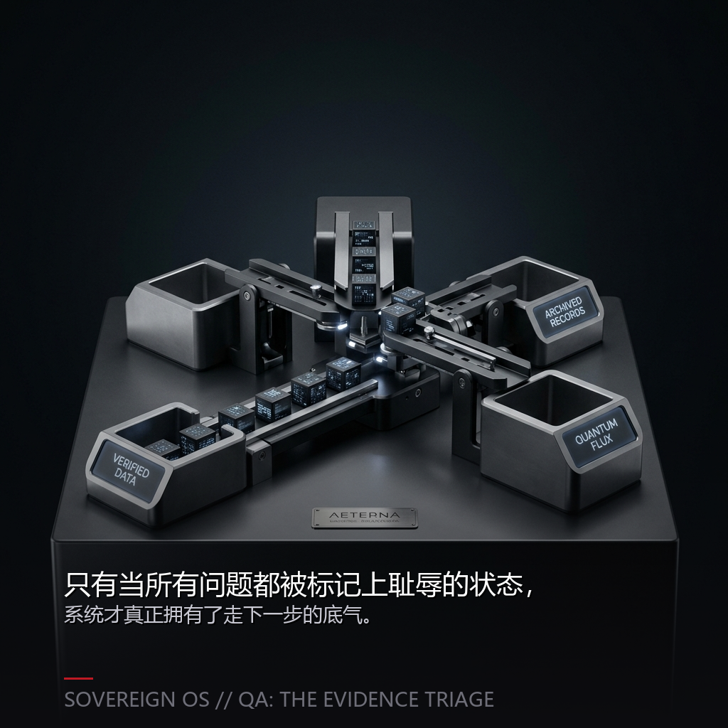The owner and next action make public QA operational.