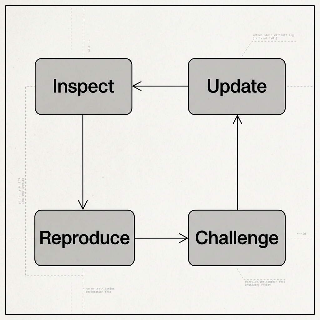 A public call to inspect, reproduce, challenge, and update AI claims.