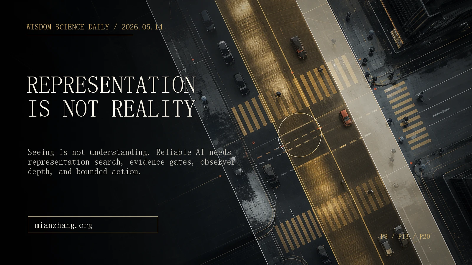 Representation is not reality visual.