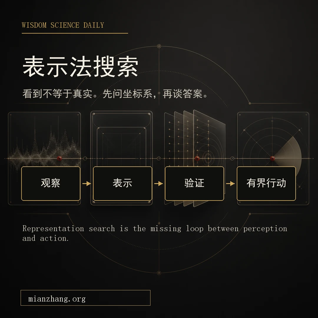 Representation search protocol visual.